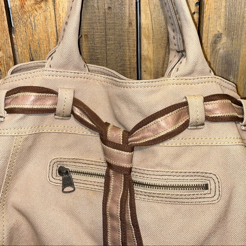 Gap Canvas Large Satchel - Picture 9 of 10
